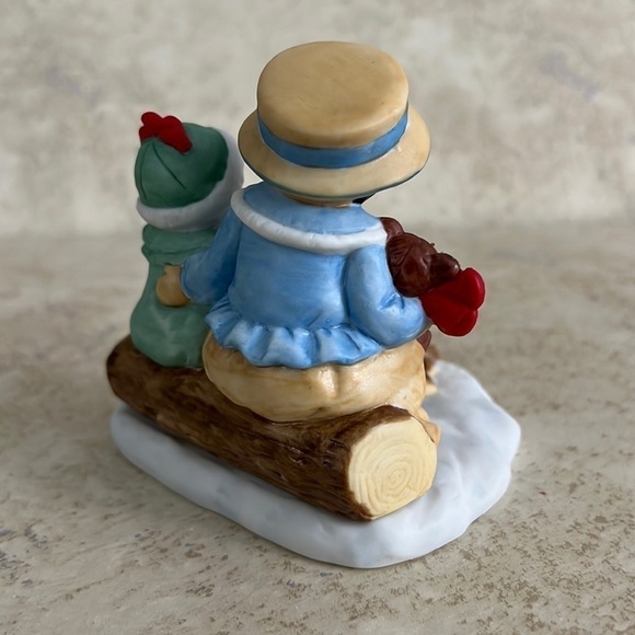 Kitty Cucumber Christmas Campfire Ellie and Muffin Schmid 1992 - Picture 4 of 6